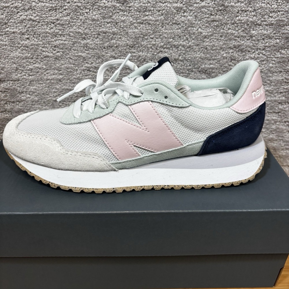 New Balance Women Sz 9 237 Grey Pink Blue WS237PGP Casual Hip Walking - Picture 3 of 9